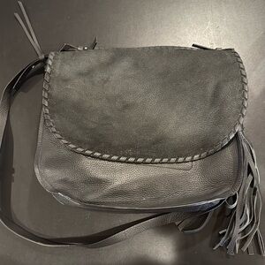New! All Saints Leather shoulder bag